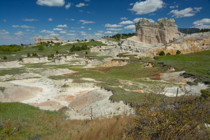 Slim Buttes in South Dakota