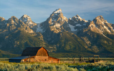 Daybreak at the Tetons