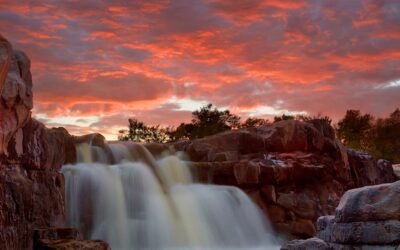 Sunset Falls
